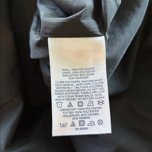 Lands' End Women's Long Black Puffer Coat size 2X - Picture 12 of 12